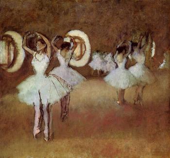 Edgar Degas : Dance Rehearsal in the Studio of the Opera